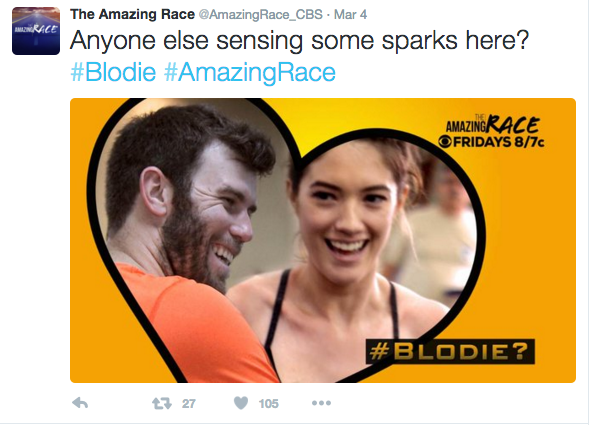 Amazing Race There s A Little Showmance Brewing RoccoReport